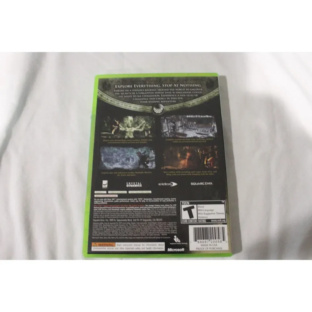 Tomb Raider: Underworld – Xbox 360 – Complete with Case